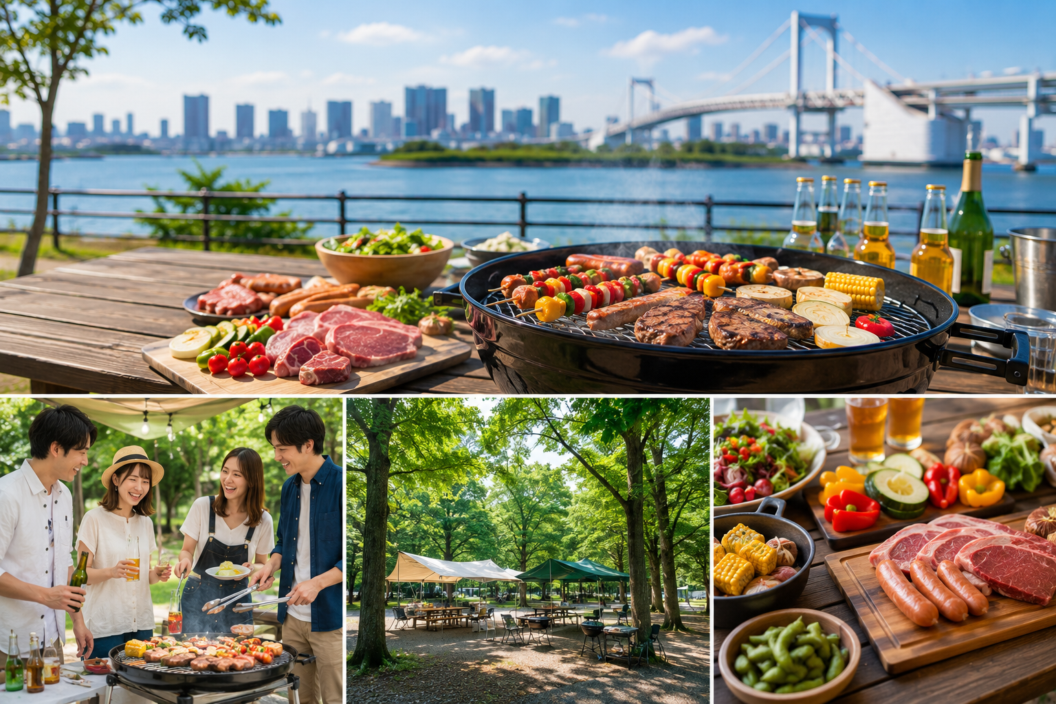 東京から日帰りできるBBQスポット